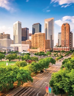 Houston, Texas, USA Skyline