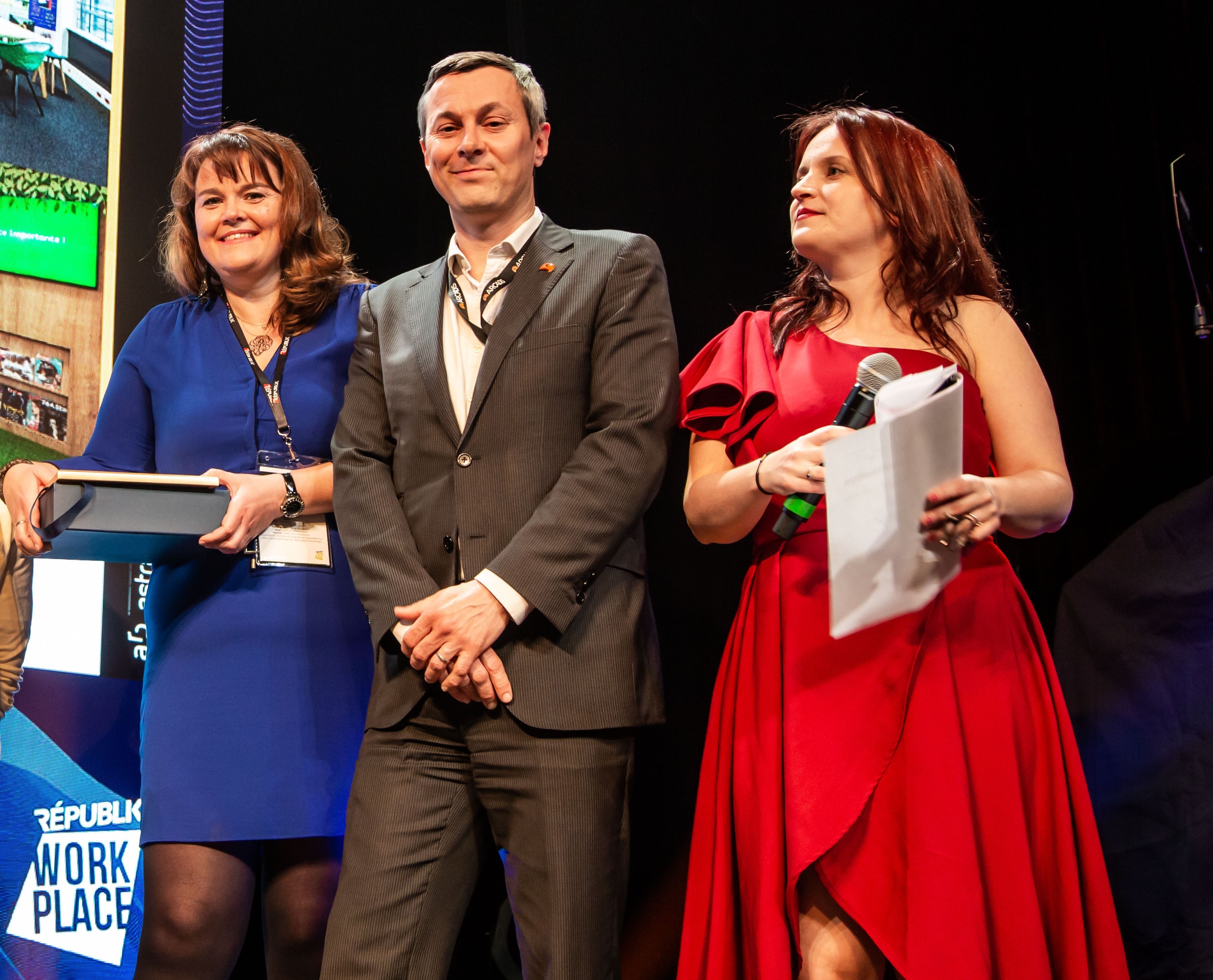 De gauche à droite, Céline Piessat-Lepetit, Responsable d’activité Conseil Stratégique Utilisateur, Arcadis et Nicolas Ledoux, Président d’Arcadis en France